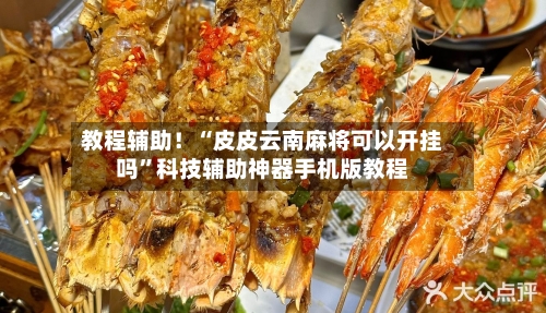 教程辅助!“皮皮云南麻将可以开挂吗”科技辅助神器手机版教程