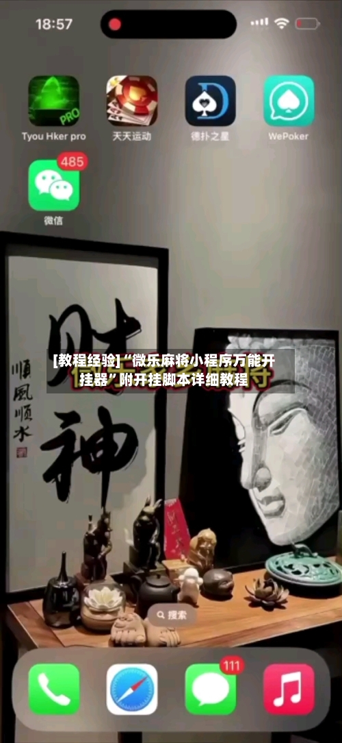[教程经验]“微乐麻将小程序万能开挂器”附开挂脚本详细教程-第2张图片