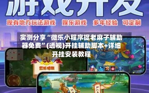 实测分享“微乐小程序捉老麻子辅助器免费	”(透视)开挂辅助脚本+详细开挂安装教程-第2张图片