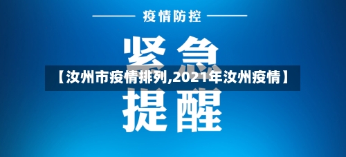 【汝州市疫情排列,2021年汝州疫情】
