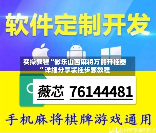 实操教程“微乐山西麻将万能开挂器”详细分享装挂步骤教程-第3张图片