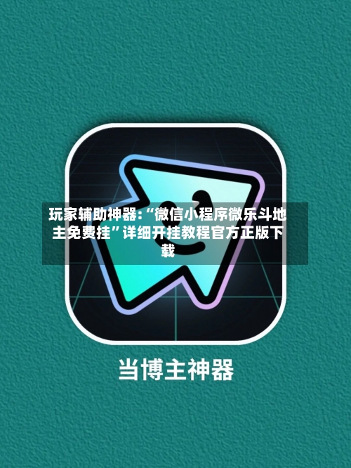 玩家辅助神器:“微信小程序微乐斗地主免费挂”详细开挂教程官方正版下载-第2张图片