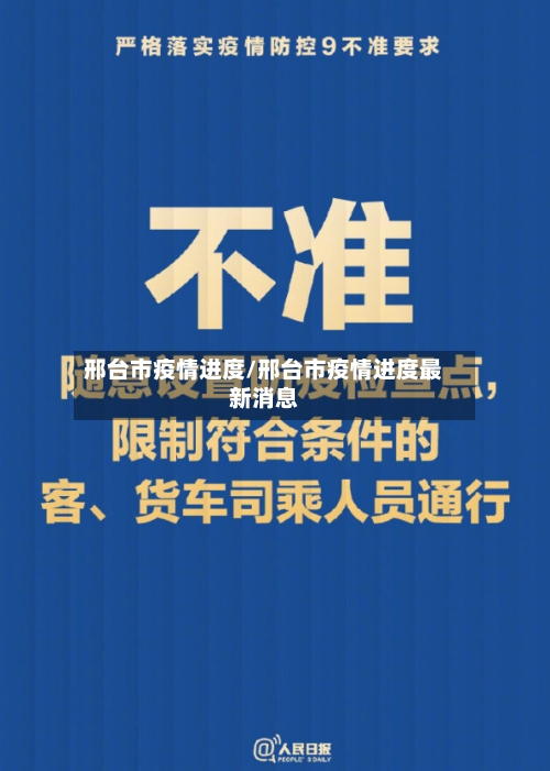 邢台市疫情进度/邢台市疫情进度最新消息-第2张图片
