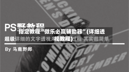 指定教程“微乐必赢辅助器”(详细透视教程)-第3张图片