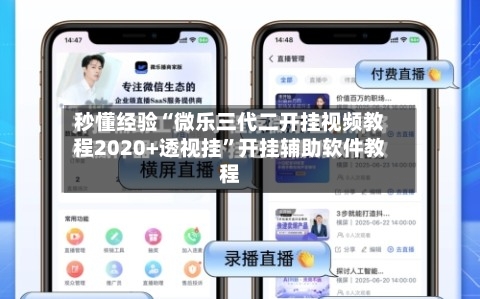 秒懂经验“微乐三代二开挂视频教程2020+透视挂	”开挂辅助软件教程-第2张图片