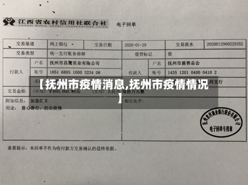 【抚州市疫情消息,抚州市疫情情况】