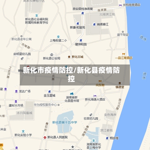 新化市疫情防控/新化县疫情防控-第3张图片